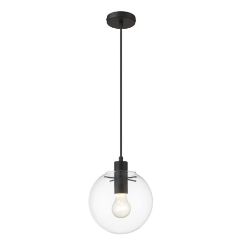 Lampa wisząca Puerto mała 1xE27 czarna LP-004/1P S BK Lampa wisząca Puerto mała 1xE27 czarna LP-004/1P S BK