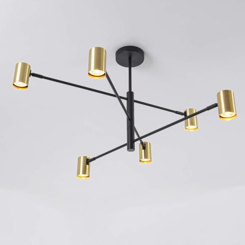 Lampa wisząca Snow 6xGU10 złota LP-731/6P GD Lampa wisząca Snow 6xGU10 złota LP-731/6P GD