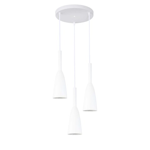 Lampa wisząca Solin wisząca 3xE27 biała LP-181/3P WH Lampa wisząca Solin wisząca 3xE27 biała LP-181/3P WH