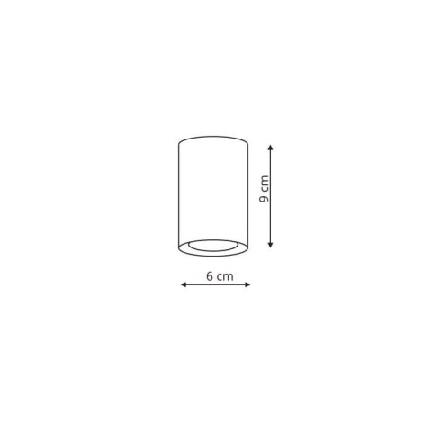 Oczko Manacor 9cm 1xGU10 biało/złota LP-232/1D - 90 WH/GD Oczko Manacor 9cm 1xGU10 biało/złota LP-232/1D - 90 WH/GD