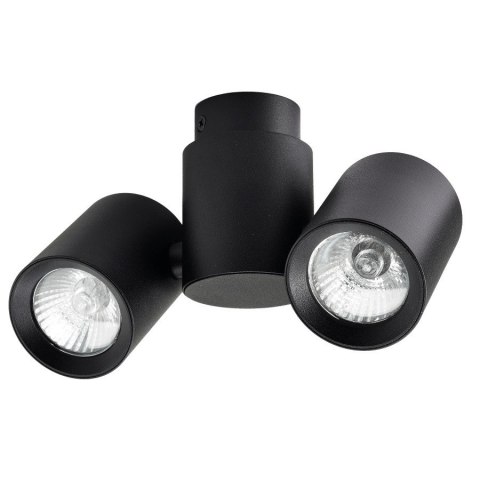 Reflektor Boston 2xGU10 czarny LP-741/2W BK Reflektor Boston 2xGU10 czarny LP-741/2W BK