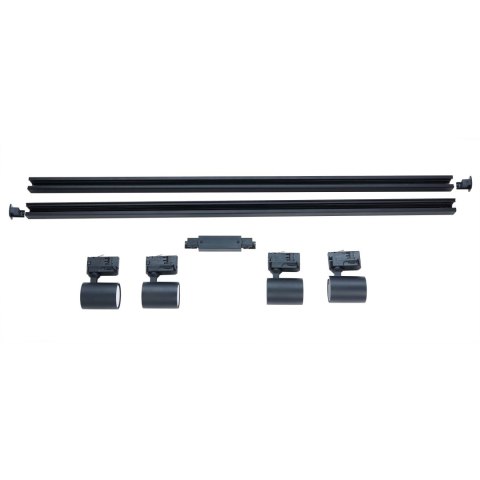 Snow SET 3F 4xGU10 czarny LP-737 BK SET 3F Snow SET 3F 4xGU10 czarny LP-737 BK SET 3F