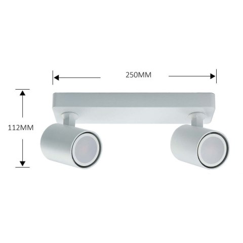 Spot Snow 2xGU10 LP-731/2W WH Spot Snow 2xGU10 LP-731/2W WH