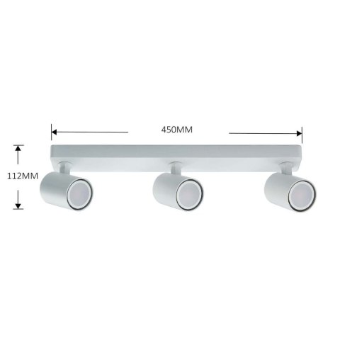Spot Snow 3xGU10 LP-731/3W WH Spot Snow 3xGU10 LP-731/3W WH