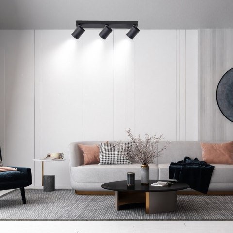 Spot Snow 3xGU10 czarna LP-731/3W BK Spot Snow 3xGU10 czarna LP-731/3W BK