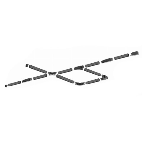 Zasilanie końcowe 3F czarne LP-555/3F BK Zasilanie końcowe 3F czarne LP-555/3F BK
