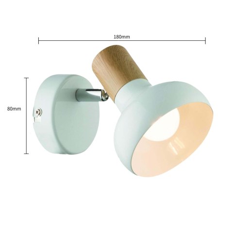 Kinkiet Arezzo 1xE14 biały LP-1420/1W WH Kinkiet Arezzo 1xE14 biały LP-1420/1W WH