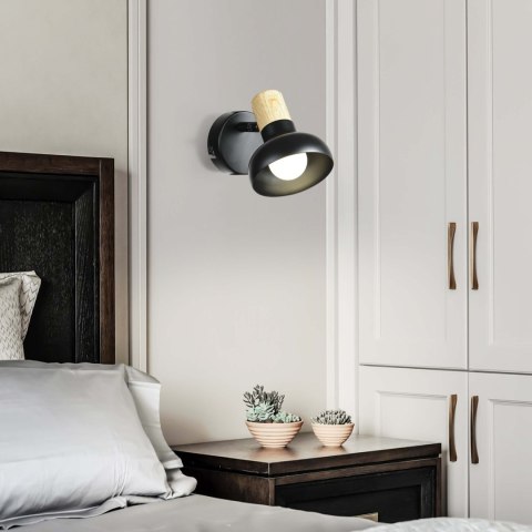 Kinkiet Arezzo 1xE14 czarny LP-1420/1W BK Kinkiet Arezzo 1xE14 czarny LP-1420/1W BK