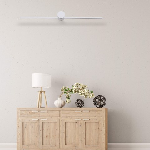 Kinkiet Modern Slim L 1xLED biały IP44 LP-777/1W L WH Kinkiet Modern Slim L 1xLED biały IP44 LP-777/1W L WH