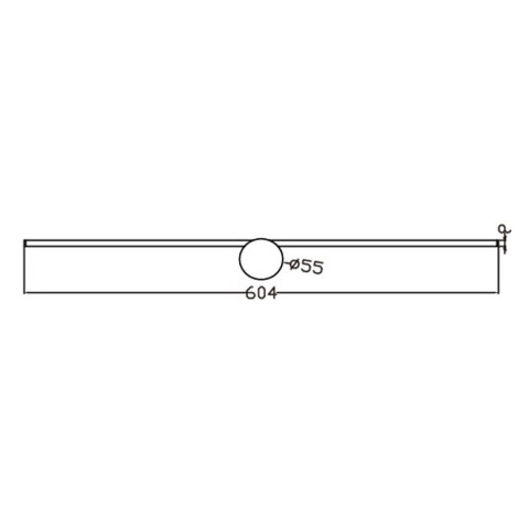 Kinkiet Modern Slim L 1xLED biały IP44 LP-777/1W L WH Kinkiet Modern Slim L 1xLED biały IP44 LP-777/1W L WH