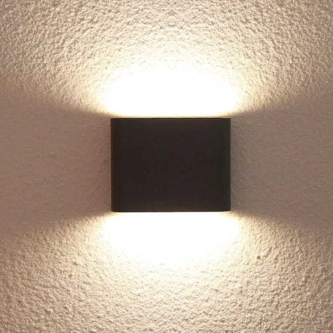 Kinkiet Sapri 2xLED czarny IP54 LP-1556/1W BK Kinkiet Sapri 2xLED czarny IP54 LP-1556/1W BK