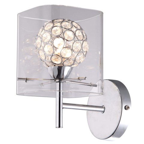 Kinkiet Spark 1xG9 transparentny LP-5193/1W transp Kinkiet Spark 1xG9 transparentny LP-5193/1W transp
