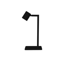 Lampa biurkowa Snow 1xGU10 czarna LP-731/1T BK