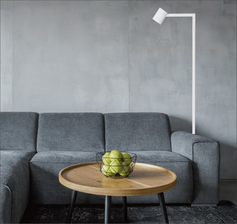 Lampa stojąca Snow 1xGU10 biała LP-731/1F WH