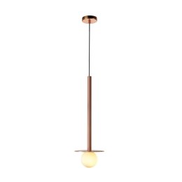 Lampa wisząca Bolita mała 1xG9 różowe złoto LP-048/1PS GR