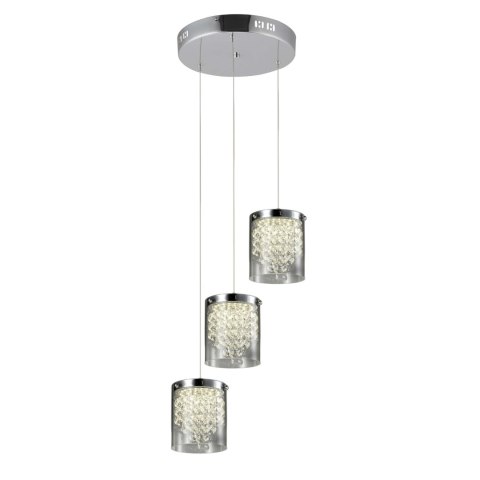 Lampa wisząca Cantos 3xLED transparentna LP-1114/3C Lampa wisząca Cantos 3xLED transparentna LP-1114/3C
