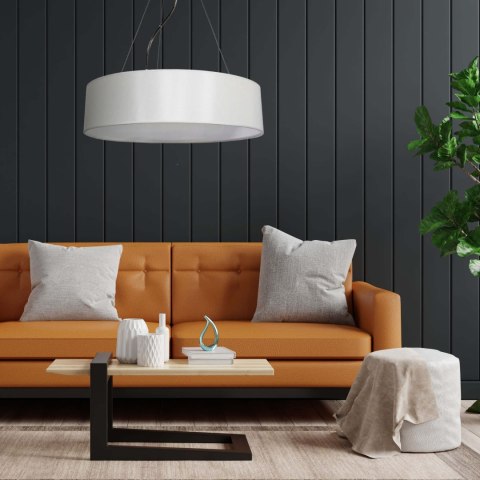 Lampa wisząca Delos 2xE27 biała LP-8144/1P WH Lampa wisząca Delos 2xE27 biała LP-8144/1P WH