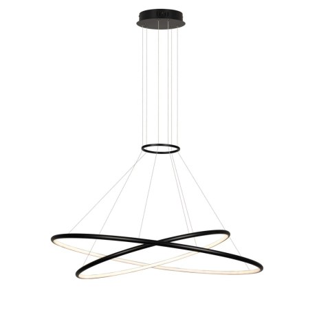 Lampa wisząca Halifax 2xLED czarna LP-940/2P 4BK Lampa wisząca Halifax 2xLED czarna LP-940/2P 4BK