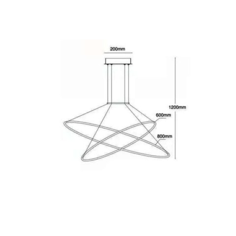 Lampa wisząca Halifax 2xLED czarna LP-940/2P 4BK Lampa wisząca Halifax 2xLED czarna LP-940/2P 4BK