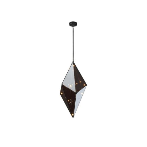 Lampa wisząca Konstelacja pionowa 7xG9 czarna LP-055/1P BK Lampa wisząca Konstelacja pionowa 7xG9 czarna LP-055/1P BK