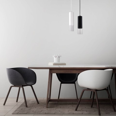 Lampa wisząca Manacor 1xGU10 czarna LP-232/1P BK Lampa wisząca Manacor 1xGU10 czarna LP-232/1P BK