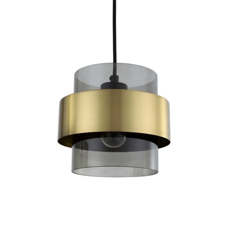 Lampa wisząca Miele 3xE27 złota/dymna LP-866/3P SM/GD Lampa wisząca Miele 3xE27 złota/dymna LP-866/3P SM/GD