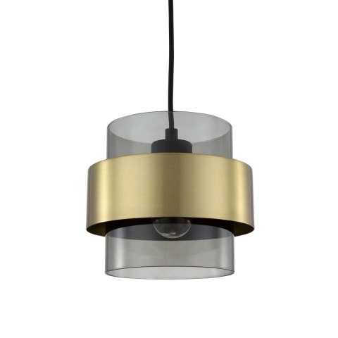 Lampa wisząca Miele duża 1xE27 złota/dymna LP-866/1P SM/GD Lampa wisząca Miele duża 1xE27 złota/dymna LP-866/1P SM/GD