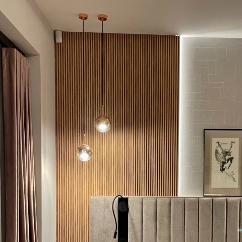 Lampa wisząca Palla mała 1xE14 złota LP-2844/1P S GD Lampa wisząca Palla mała 1xE14 złota LP-2844/1P S GD