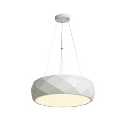 Lampa wisząca Reus 3xE27 biała LP-8069/1P WH
