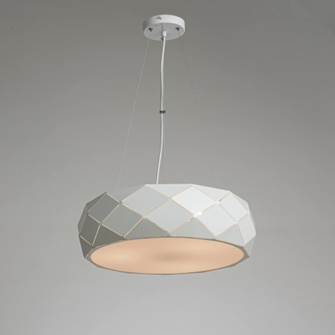 Lampa wisząca Reus 3xE27 biała LP-8069/1P WH Lampa wisząca Reus 3xE27 biała LP-8069/1P WH
