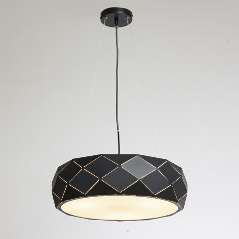 Lampa wisząca Reus 3xE27 czarna LP-8069/1P BK Lampa wisząca Reus 3xE27 czarna LP-8069/1P BK