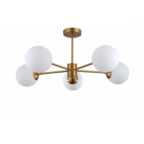 Lampa wisząca Roma 5xE14 złota LP-1345/5P GD Lampa wisząca Roma 5xE14 złota LP-1345/5P GD