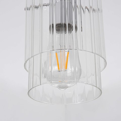 Lampa wisząca Savona 1xE27 transparentna LP-707/1P Lampa wisząca Savona 1xE27 transparentna LP-707/1P