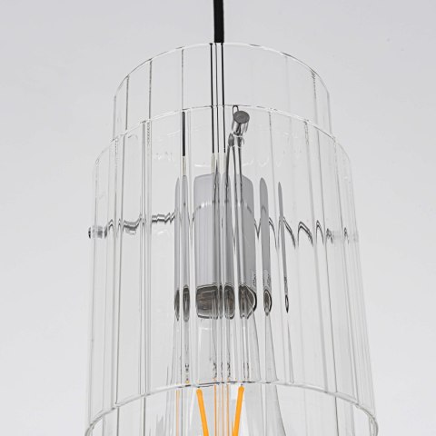 Lampa wisząca Savona 1xE27 transparentna LP-707/1P Lampa wisząca Savona 1xE27 transparentna LP-707/1P