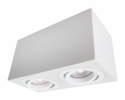 Oczko Lyon oprawa natynkowa 2xGU10 biała LP-5881/2SM WH Oczko Lyon oprawa natynkowa 2xGU10 biała LP-5881/2SM WH