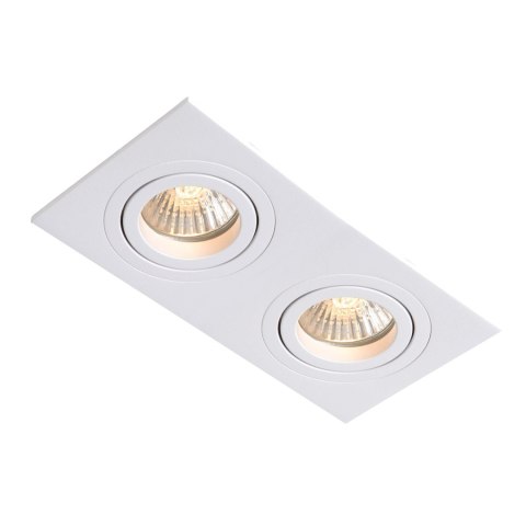 Oczko Metis oprawa podtynkowa 2xGU10 biała LP-2780/2RS WH Oczko Metis oprawa podtynkowa 2xGU10 biała LP-2780/2RS WH