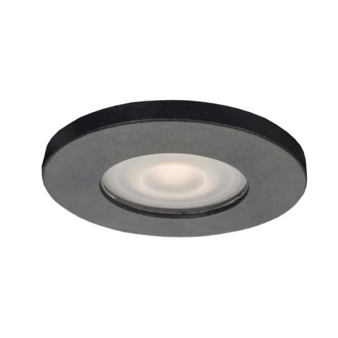 Oczko podtynkowe Lagos okrągłe 1xGU10 czarna IP65 LP-440/1RS BK Oczko podtynkowe Lagos okrągłe 1xGU10 czarna IP65 LP-440/1RS BK