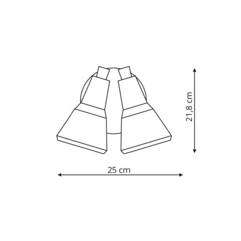 Kinkiet Auletta 2xE14 LP-507/2W Kinkiet Auletta 2xE14 LP-507/2W