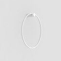 Kinkiet Mirror duży 1xLED biały LP-999/1W L WH