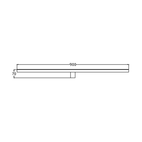 Kinkiet Nevada XXL 1xLED biały IP44 LP-778/1W XXL WH Kinkiet Nevada XXL 1xLED biały IP44 LP-778/1W XXL WH
