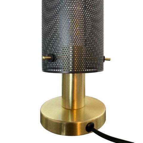 Lampa stołowa Tirana 1xE27 czarna LP-945/1T BK Lampa stołowa Tirana 1xE27 czarna LP-945/1T BK