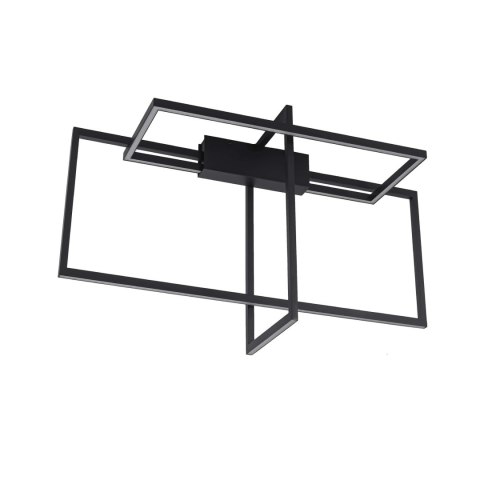 Lampa sufitowa Frame 3D 4000K 1xLED czarna LP-980/3D4 BK Lampa sufitowa Frame 3D 4000K 1xLED czarna LP-980/3D4 BK