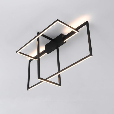Lampa sufitowa Frame 3D 4000K 1xLED czarna LP-980/3D4 BK Lampa sufitowa Frame 3D 4000K 1xLED czarna LP-980/3D4 BK