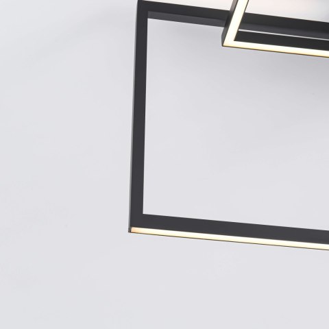 Lampa sufitowa Frame 3D 4000K 1xLED czarna LP-980/3D4 BK Lampa sufitowa Frame 3D 4000K 1xLED czarna LP-980/3D4 BK
