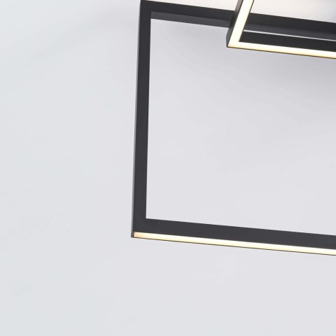 Lampa sufitowa Frame 3D 4000K 1xLED czarna LP-980/3D4 BK Lampa sufitowa Frame 3D 4000K 1xLED czarna LP-980/3D4 BK