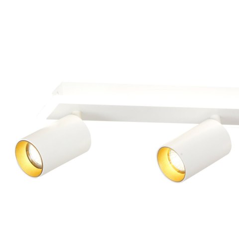 Lampa sufitowa Parma 4xGU10 + 1xLED biała LP-0612/4C WH Lampa sufitowa Parma 4xGU10 + 1xLED biała LP-0612/4C WH