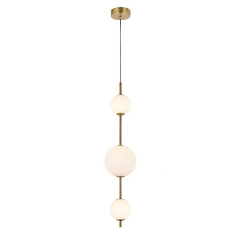 Lampa wisząca Dorado 3xLED pionowa, złota LP-002/3V Lampa wisząca Dorado 3xLED pionowa, złota LP-002/3V