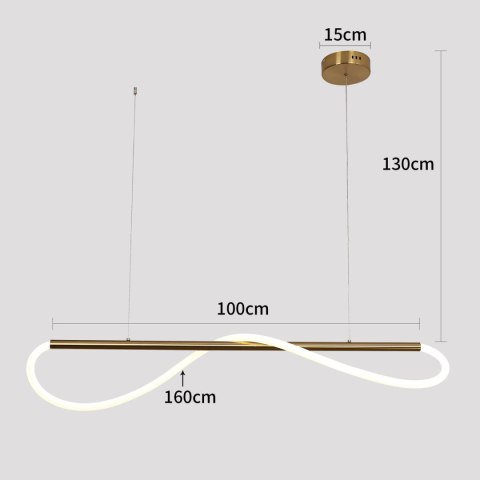 Lampa wisząca Meleca S 1xLED LP-2345/1P S Lampa wisząca Meleca S 1xLED LP-2345/1P S
