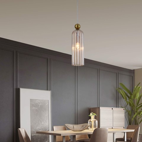 Lampa wisząca Piega 1xE14 amber LP-939/1P Lampa wisząca Piega 1xE14 amber LP-939/1P