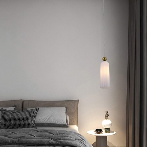 Lampa wisząca Piega 1xE14 biała LP-939/1P white Lampa wisząca Piega 1xE14 biała LP-939/1P white